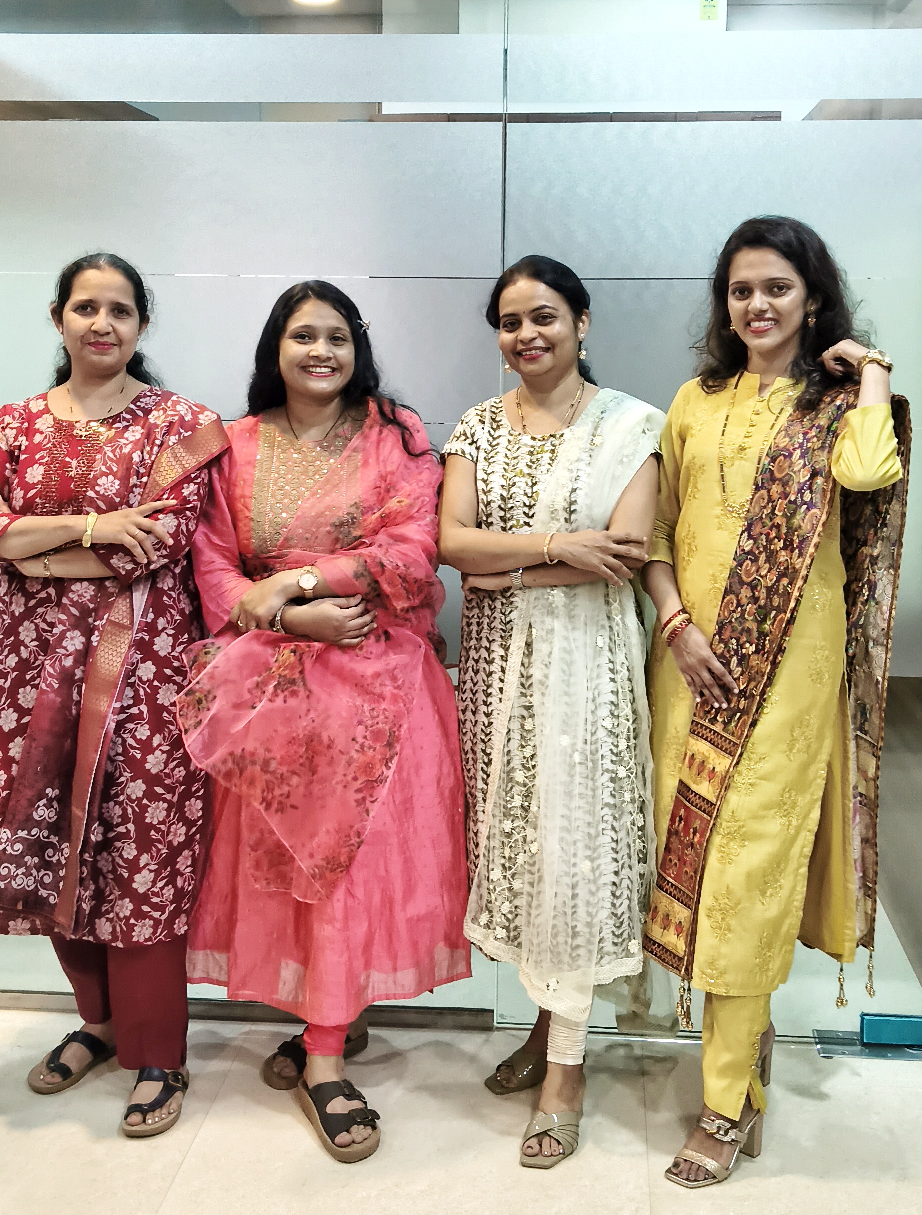 Office Staff Group Photo